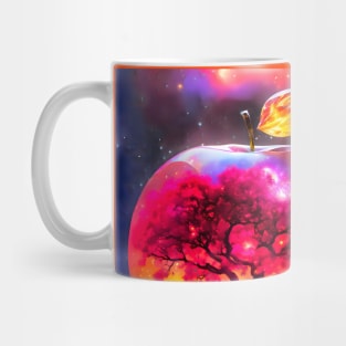 Apple in space Mug